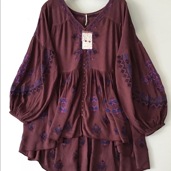 NWT Free People Arianna Tunic - Picture 3 of 12